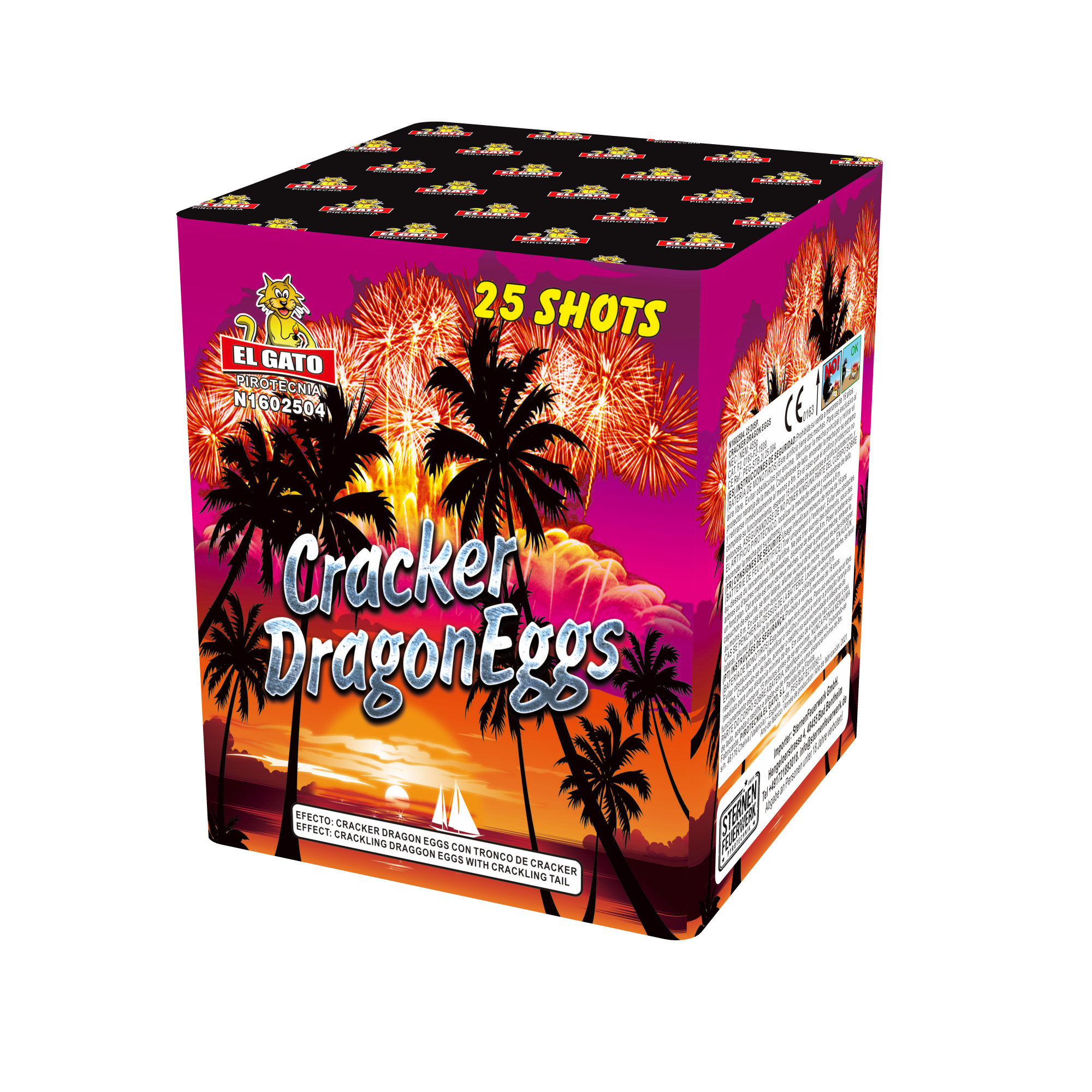 Cracker dragon egg 25 Schuss (batch25)
