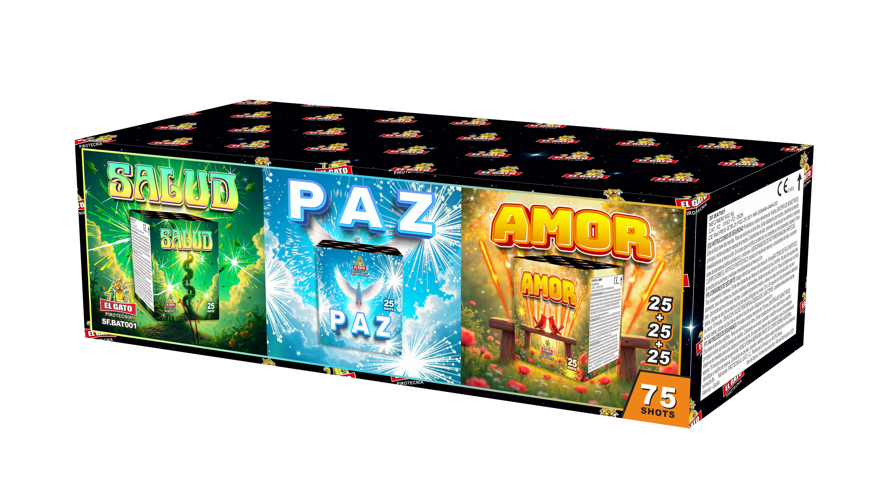 Salud, Paz, Amor 3x25sh (Batch25) Salud, Paz, Amor 3x25sh (Batch25)