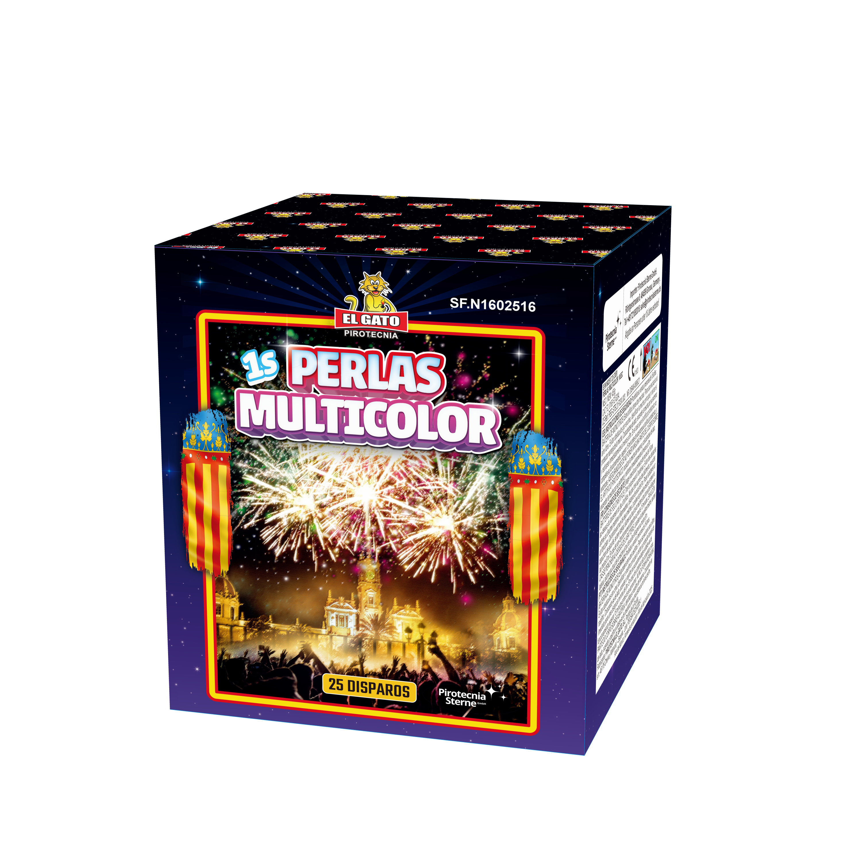 Perlas Multi Color 1sek (batch25)